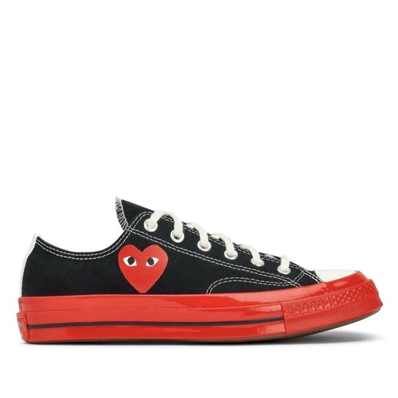 Converse Chuck Taylor All Star 70 Comme des Garcons PLAY Black Red M8/ W10 main image 9